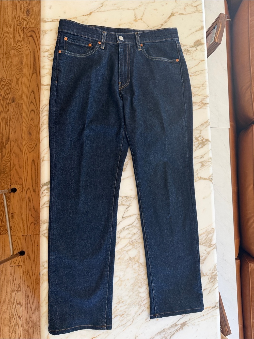 Levi 541 Men's Dark Blue Straight-Leg Jeans 32 x 32